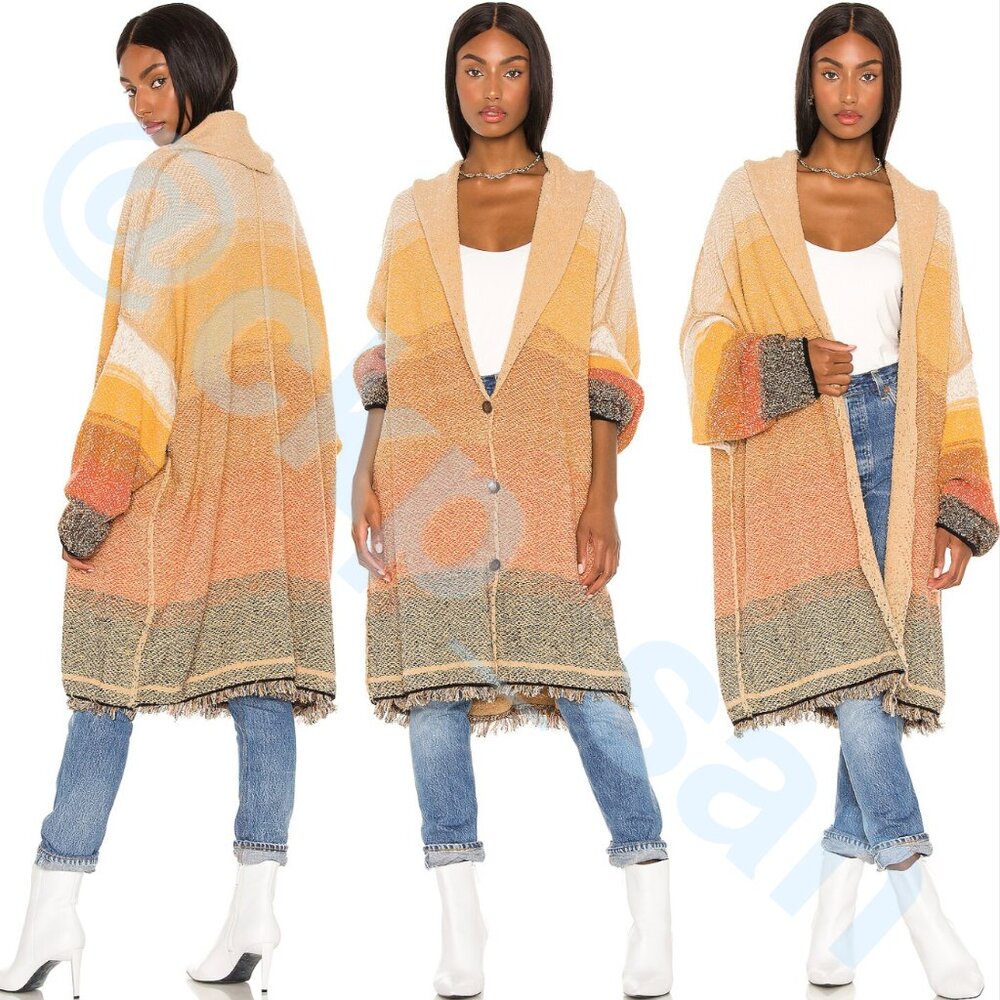Free People Sunset Park Cardi Size S - Picture 6 of 13
